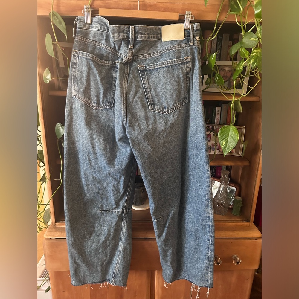 Citizens Of Humanity Miro Relaxed Wide Leg Jeans In Pacifia-RAW HEM - Picture 3 of 13